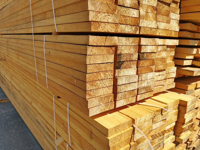 Valley Forest Products lumber yard